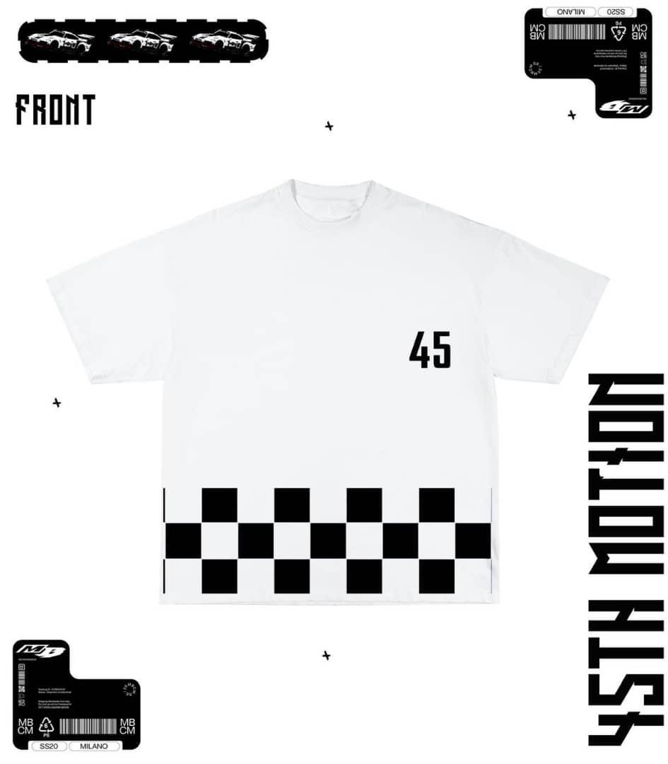 45TH MOTION WHITE TEES Image