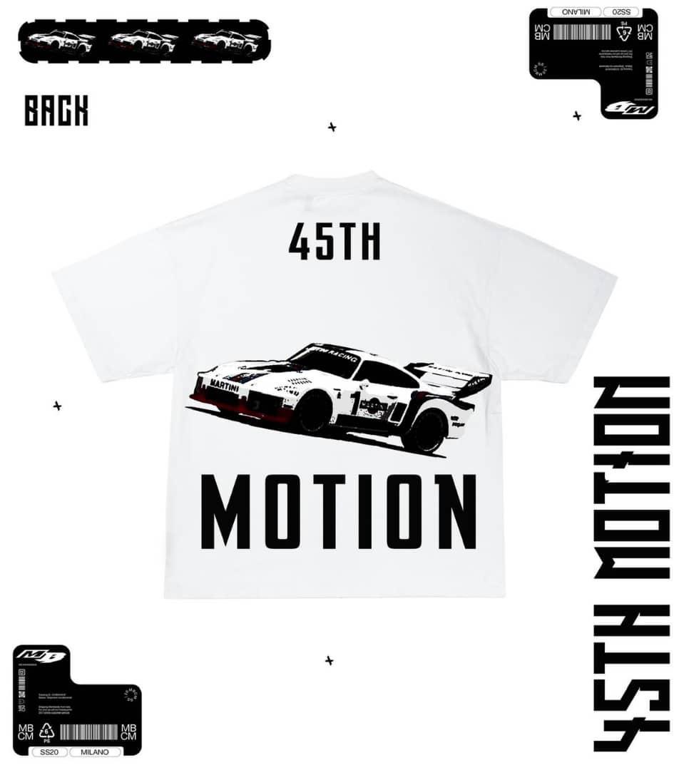 45TH MOTION WHITE TEES Image