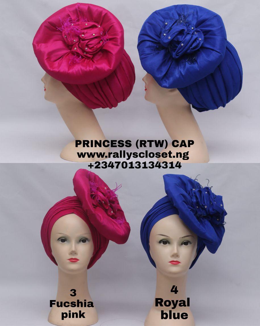 Princess (RWT) Cap with Fascinator Image