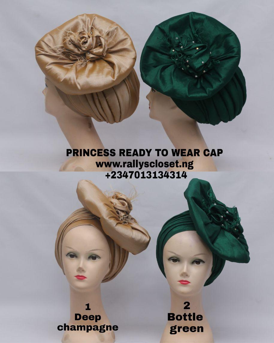 Princess (RWT) Cap with Fascinator Image