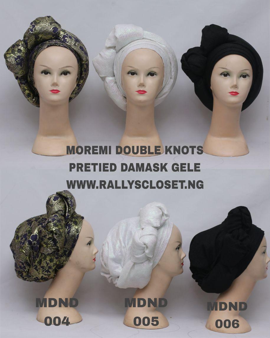 Moremi Double Knots (Pre-tied Damask) Image