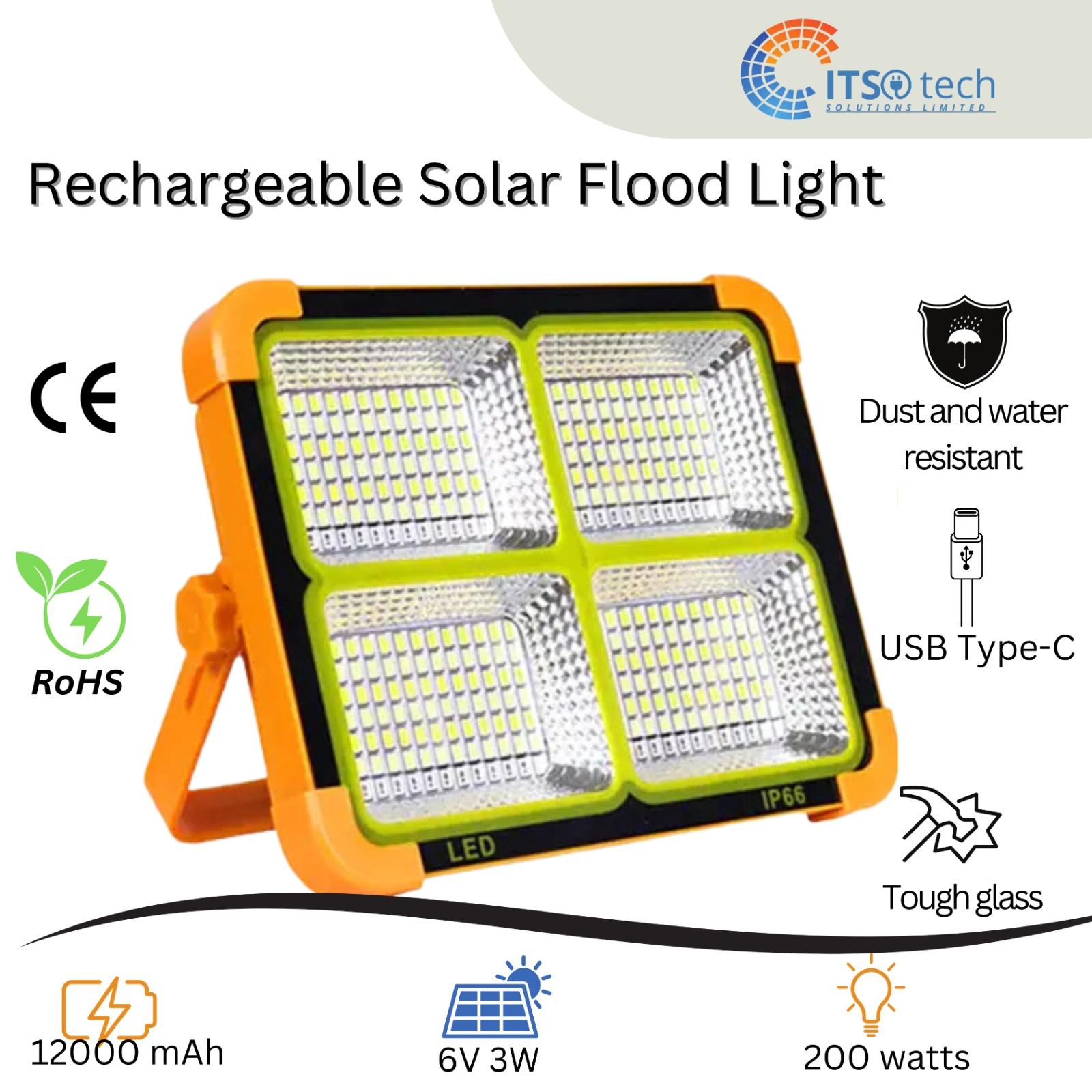 PORTABLE SOLAR FLOODLIGHT Image