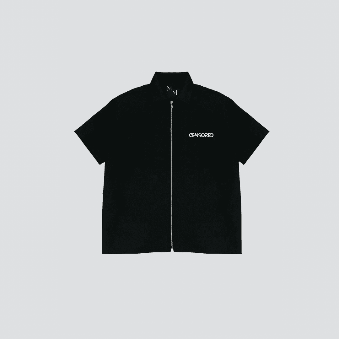 Censored Zip shirt. Image