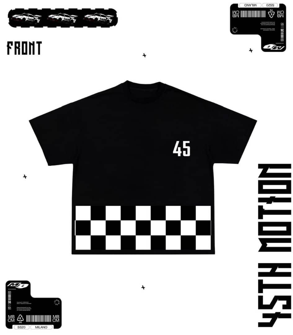 45TH MOTION BLACK TEES Image
