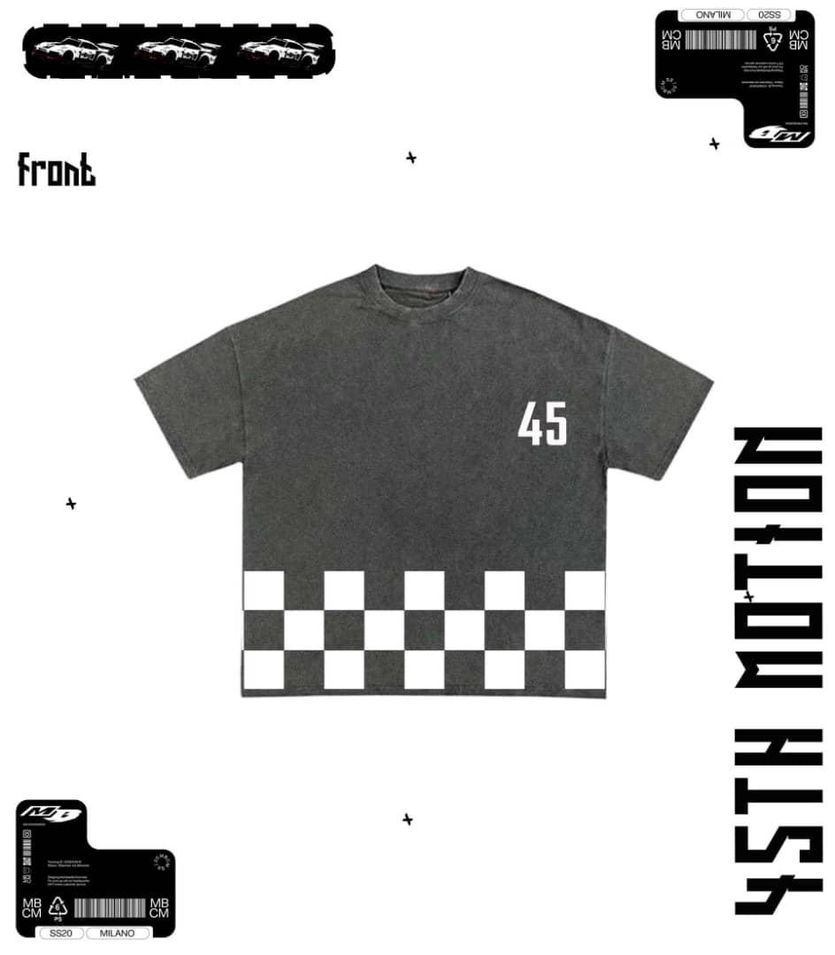 45TH MOTION ACID WASH TEES Image